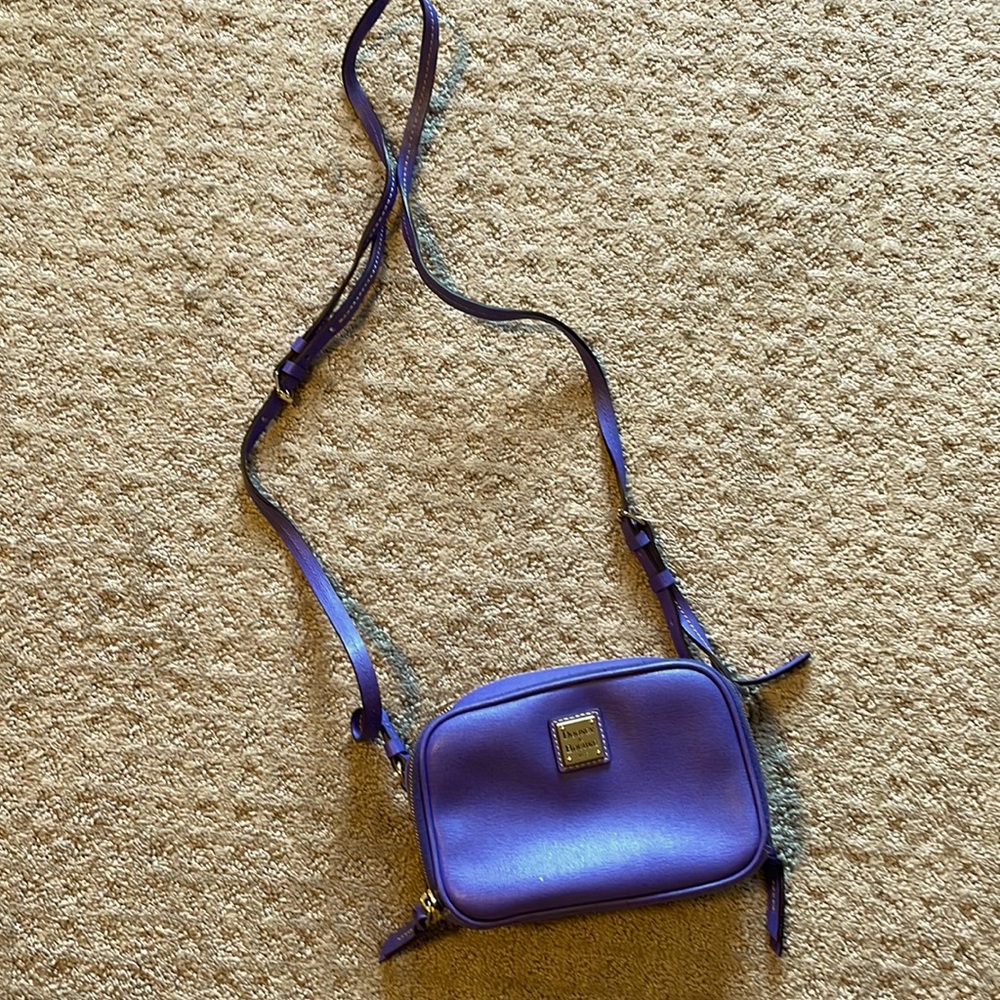Purple Dooney & Bourke purse